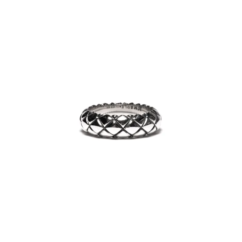 Quilted Band Ring (Silver) sold by MAPLE