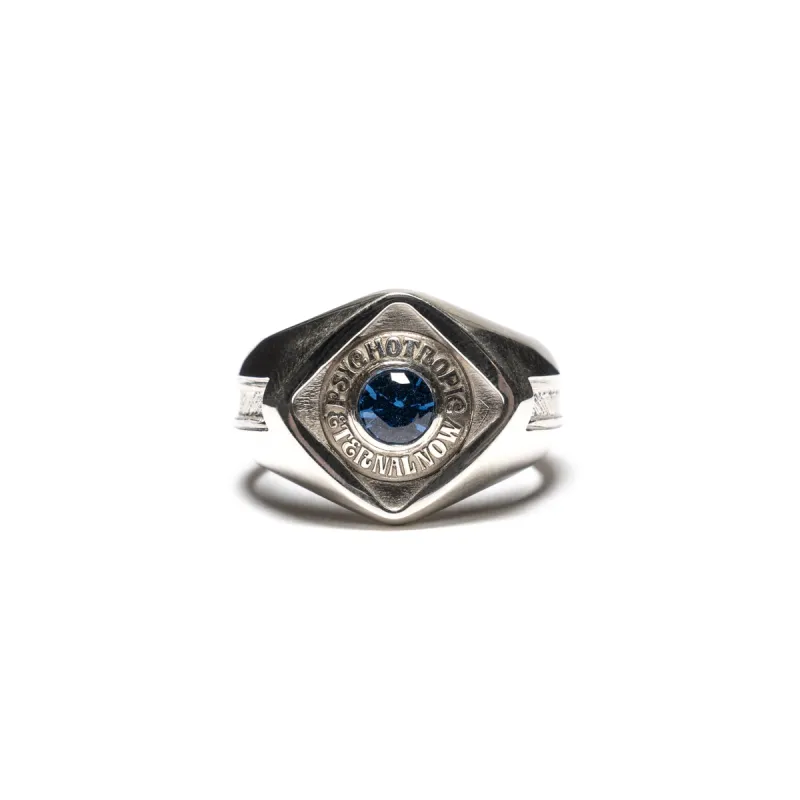 Psychotropic Class Ring (Silver/Sapphire) sold by MAPLE