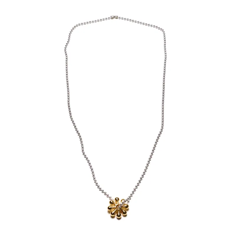 Orbit Pendant + Ball Chain (Silver/14K) sold by MAPLE