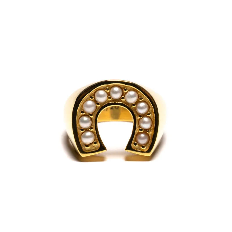 Lucky Ring (14K/Mother of Pearl) sold by MAPLE