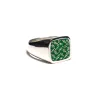 Floral Signet (Silver/Enamel) sold by MAPLE