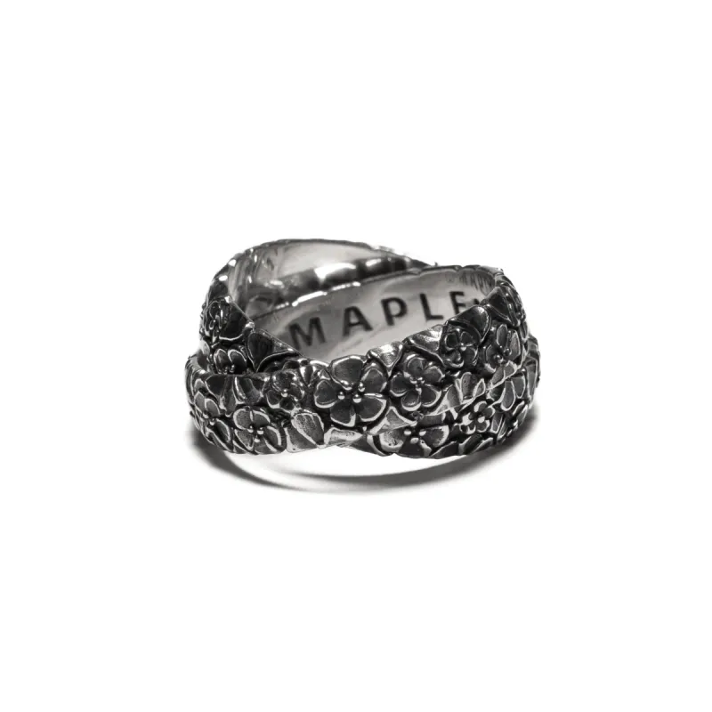 Floral Linked Ring (Silver 925) sold by MAPLE