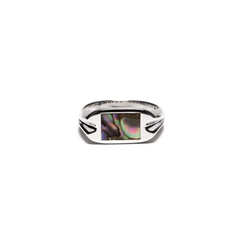 Danny Signet Ring Silver 925/Abalone sold by MAPLE