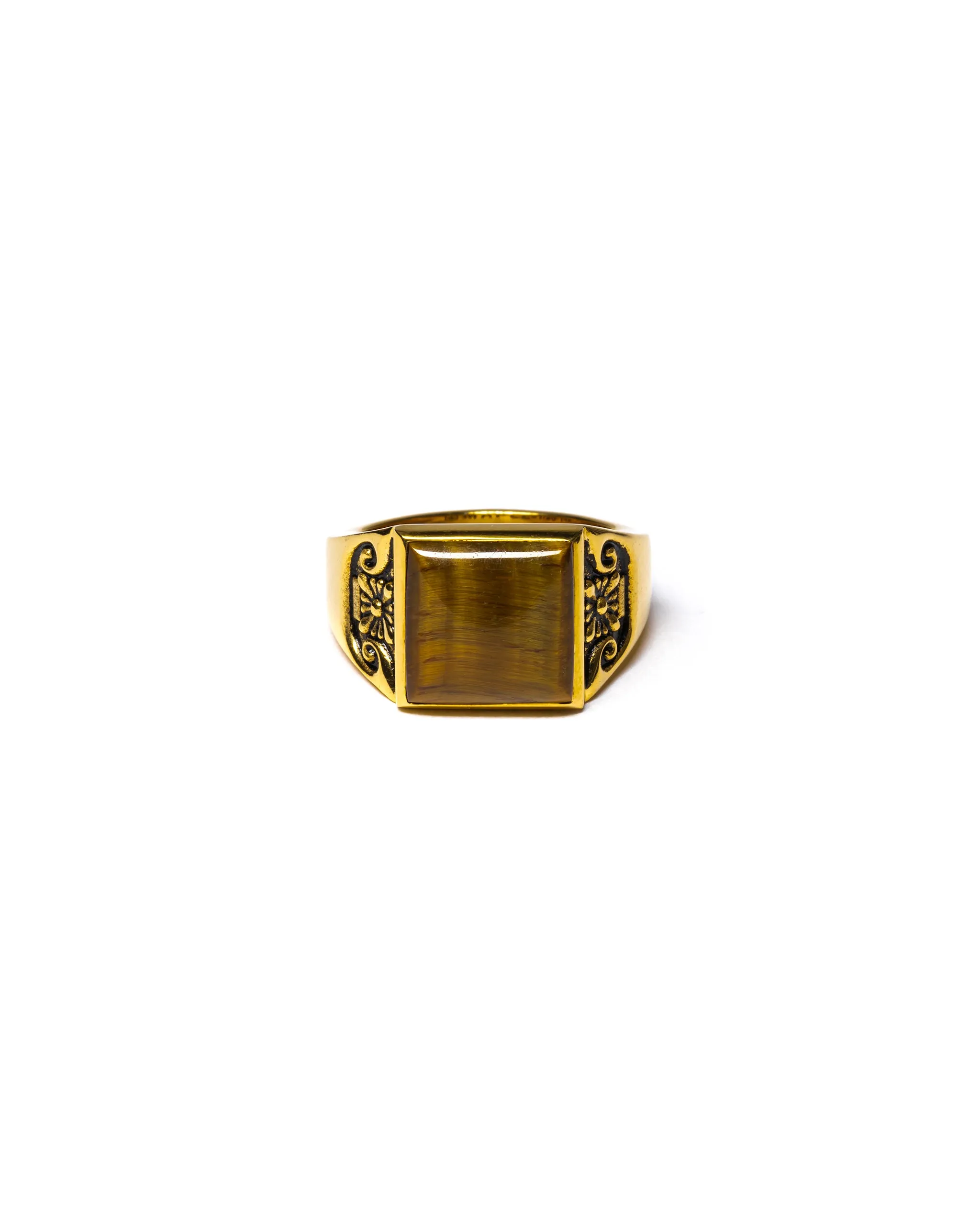 Collegiate Ring (14K/Tiger Eye) sold by MAPLE