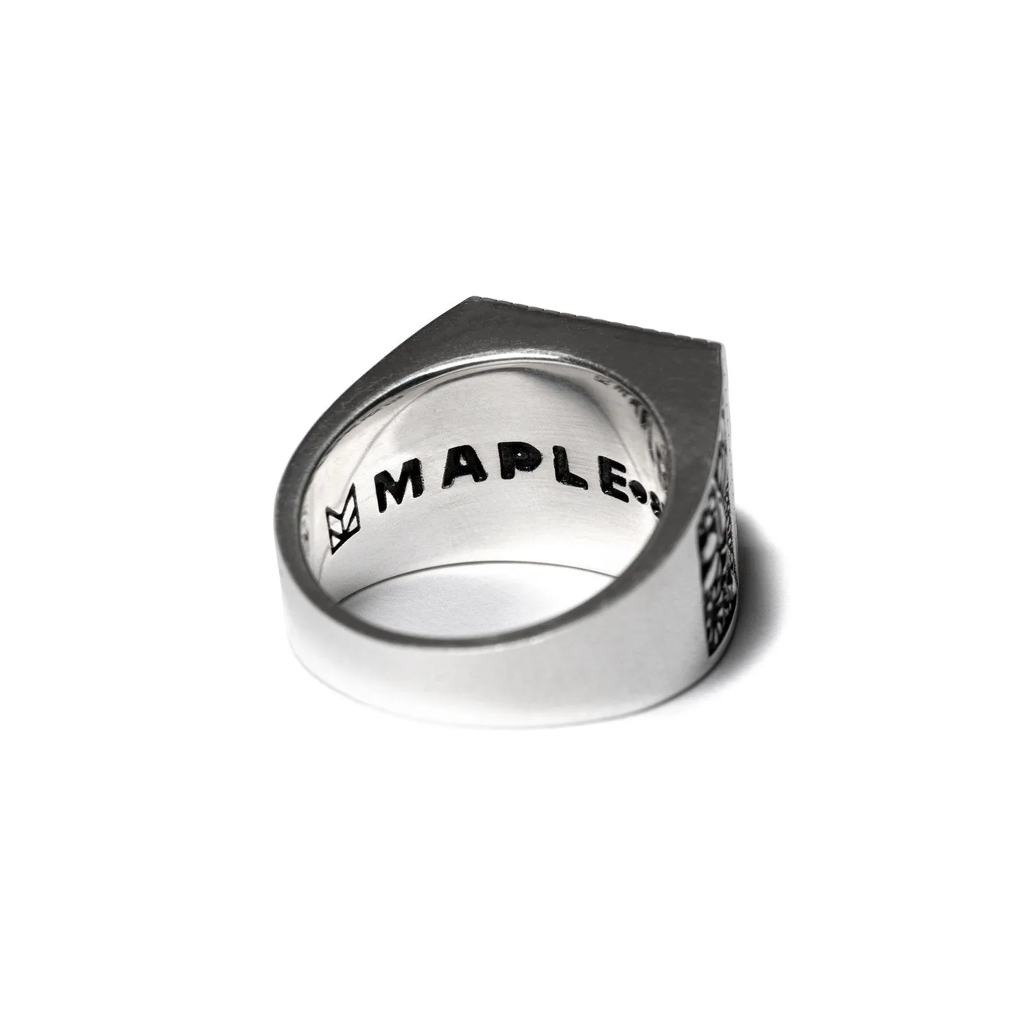 Buick Ring (Silver/Red Garnet) sold by MAPLE product image thumbnail 3