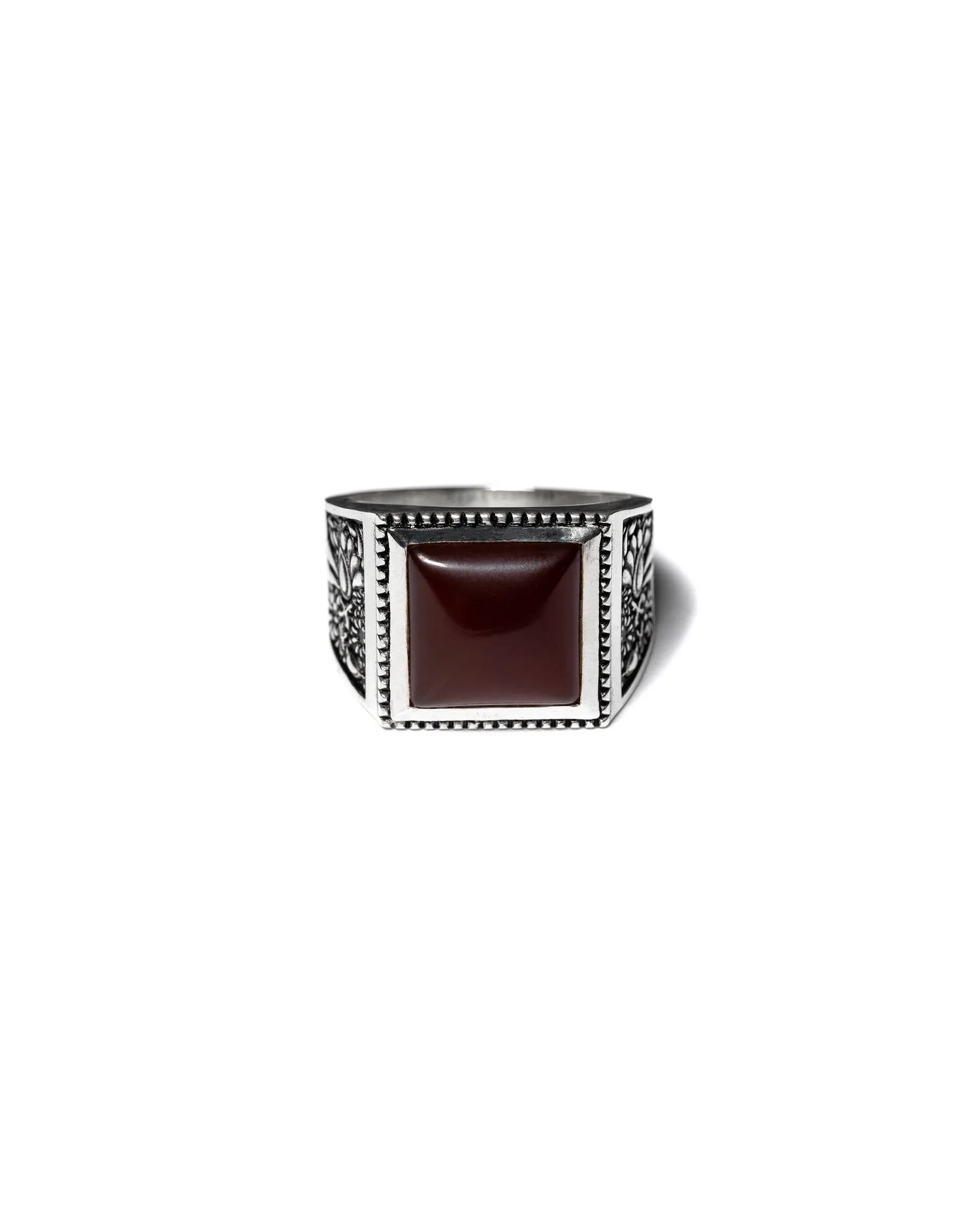 Buick Ring (Silver/Red Garnet) sold by MAPLE