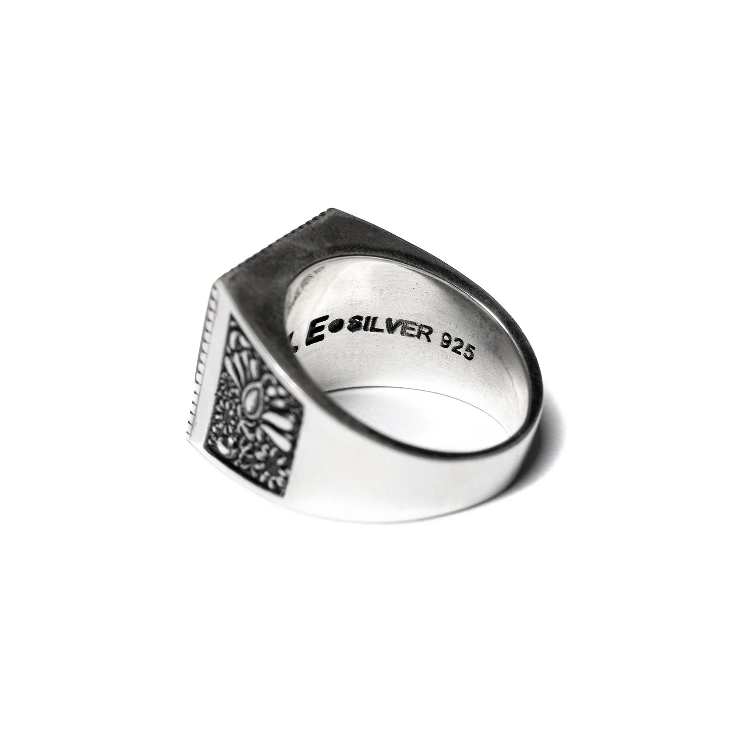 Buick Ring (Silver/Red Garnet) sold by MAPLE product image thumbnail 4