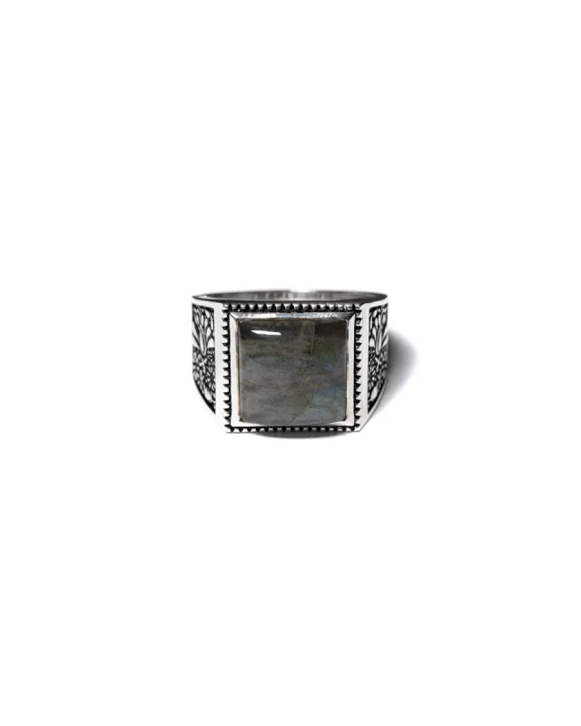 Buick Ring (Silver/Labradorite) sold by MAPLE