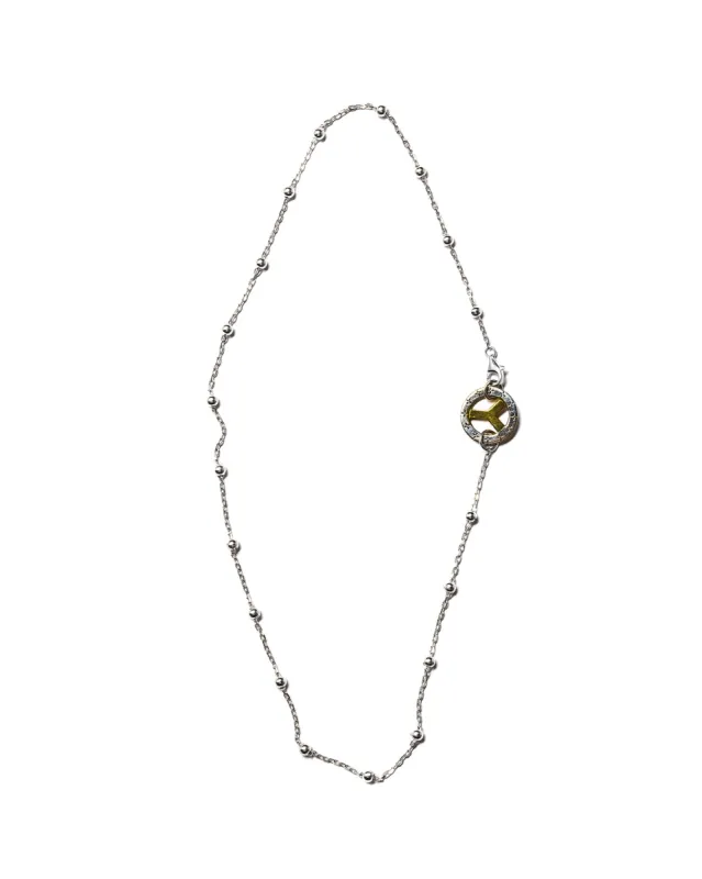Bead Link Chain (Silver 925/14K) sold by MAPLE