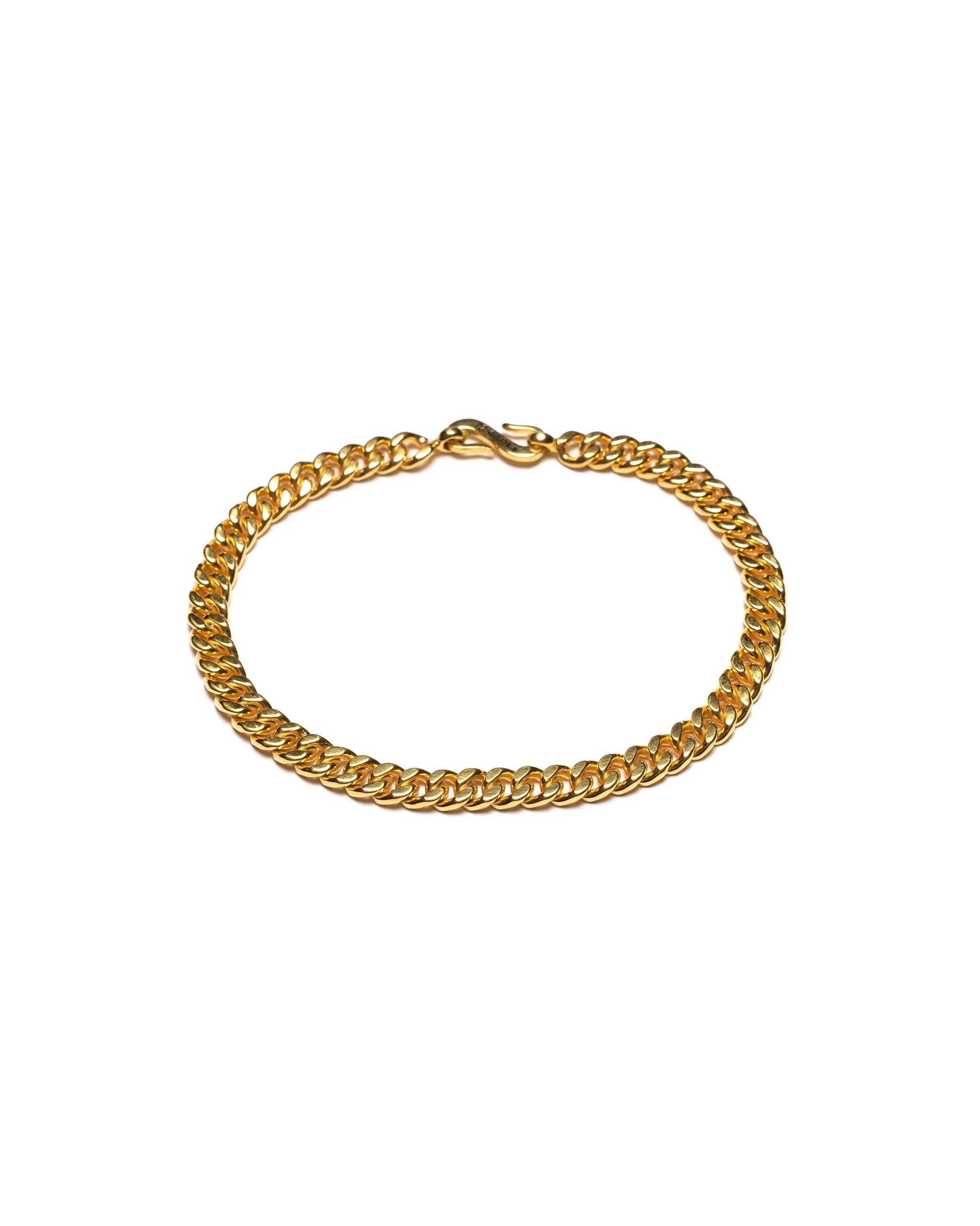 5mm Cuban Link Bracelet (14K Gold) sold by MAPLE