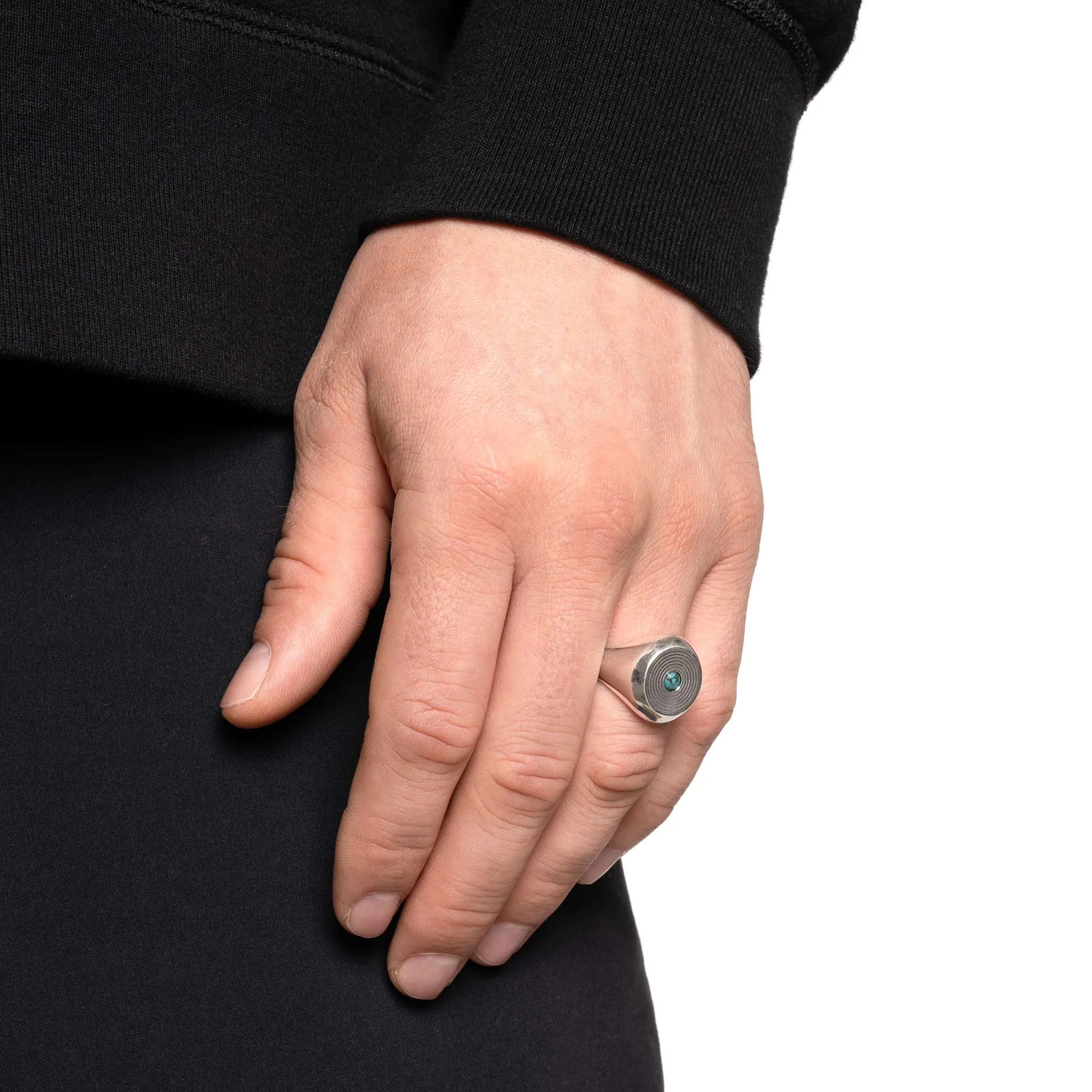 Saturn Ring (Silver 925/Turquoise) sold by MAPLE product image thumbnail 5