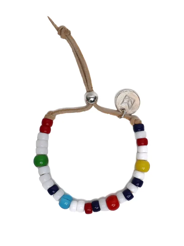 Florence Beaded Bracelet (Beige/Multicolored) made by MAPLE