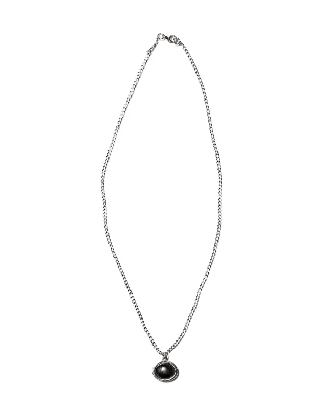 Tubby Chain (Silver/Onyx) sold by MAPLE