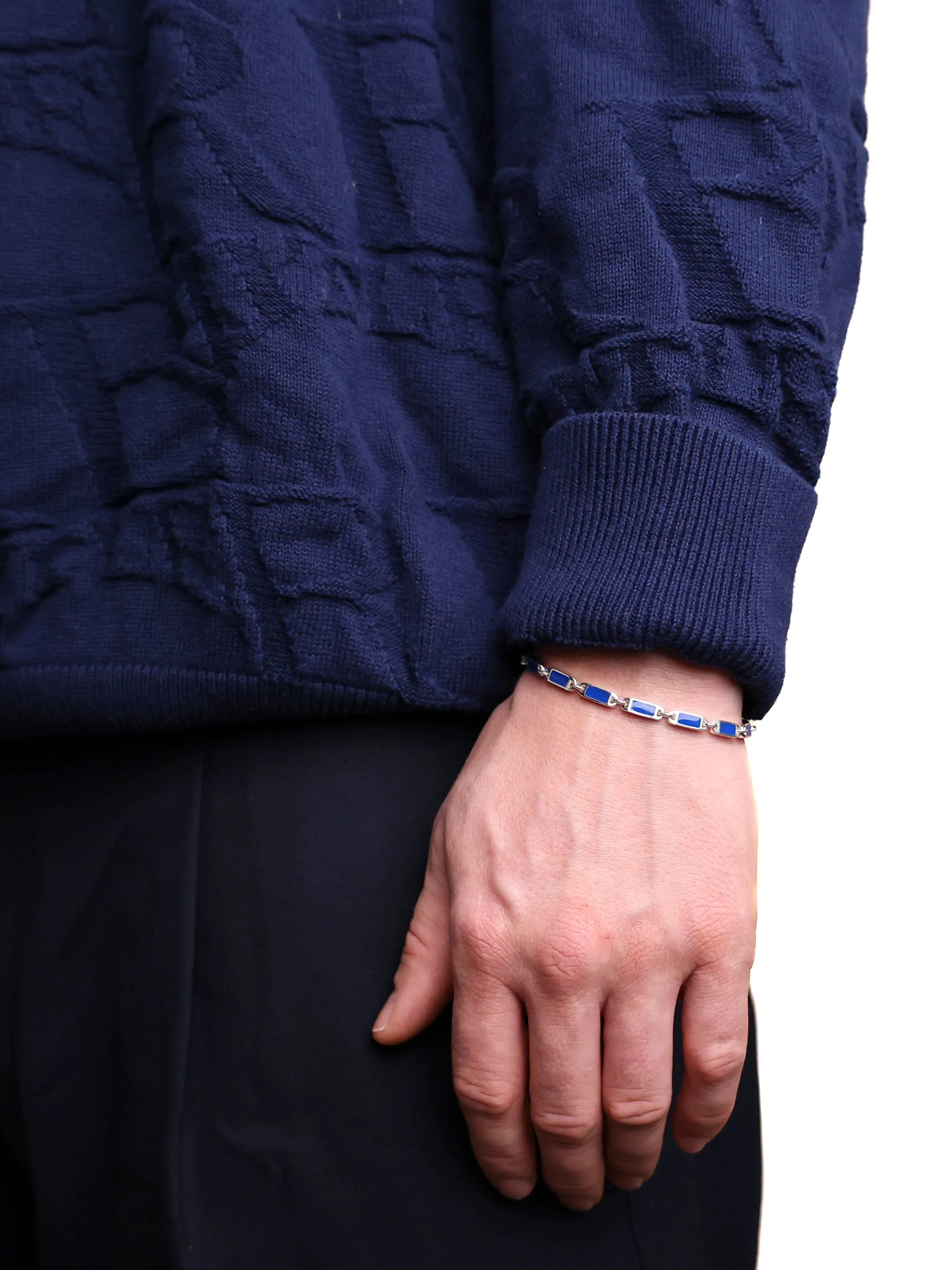 Poncho Bracelet (Silver 925/Blood Red) sold by MAPLE product image thumbnail 3