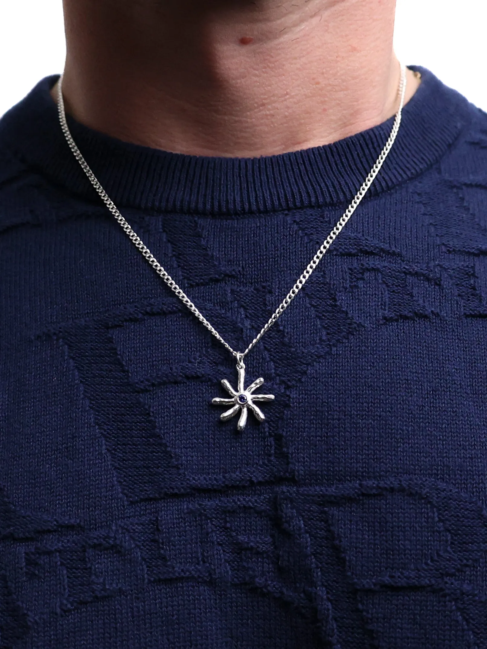 Rhythm Star Chain (Silver 925/Sapphire) sold by MAPLE product image thumbnail 3