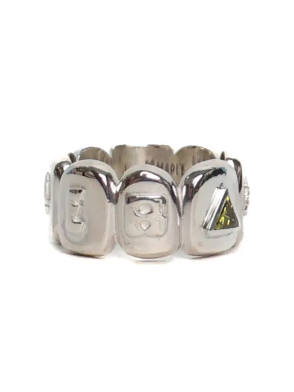 Grill Ring (Silver 925/Green Peridot) made by MAPLE