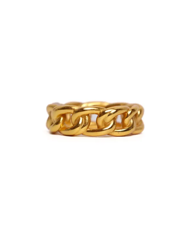 Double Link Ring (14K Gold) sold by MAPLE