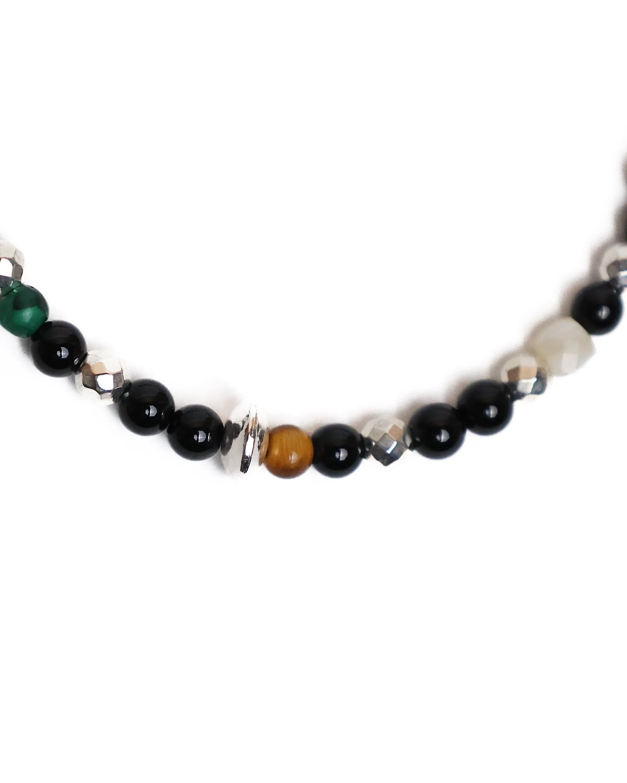 Madina Beaded Bracelet (Silver 925/Black) sold by MAPLE product image thumbnail 3