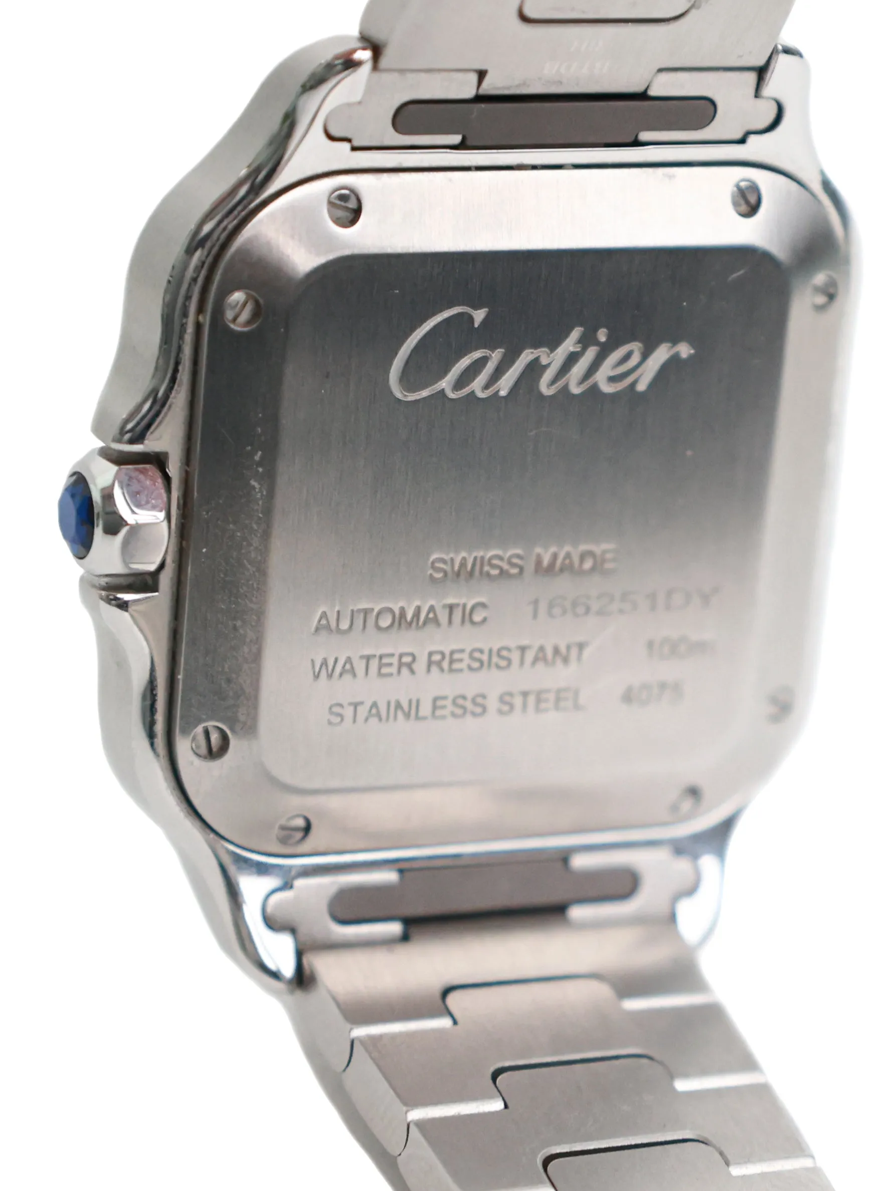 Cartier Santos Medium (Steel/Green Dial) sold by MAPLE product image thumbnail 5