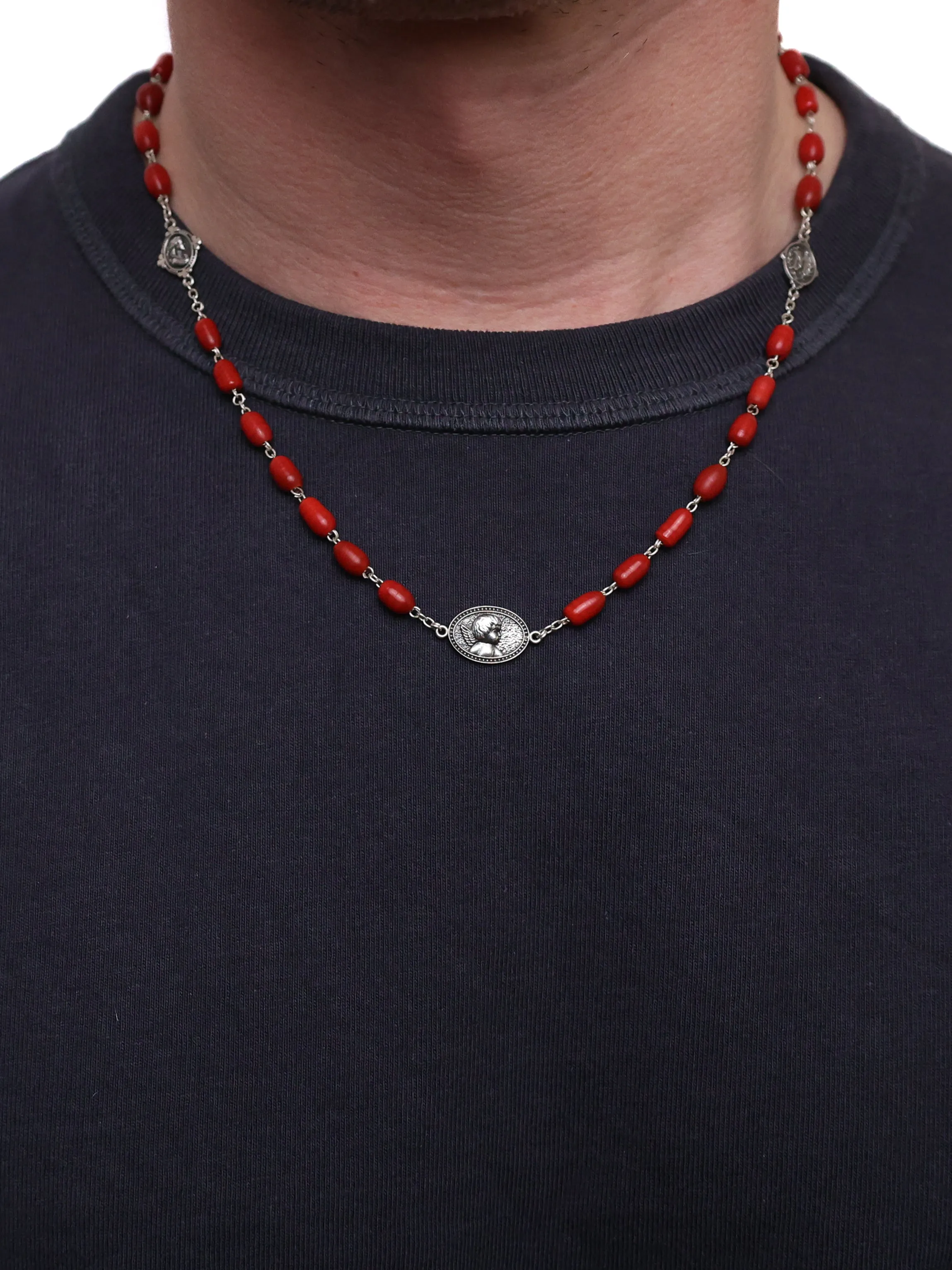 Camino Chain (Silver 925/Red Glass) sold by MAPLE product image thumbnail 2