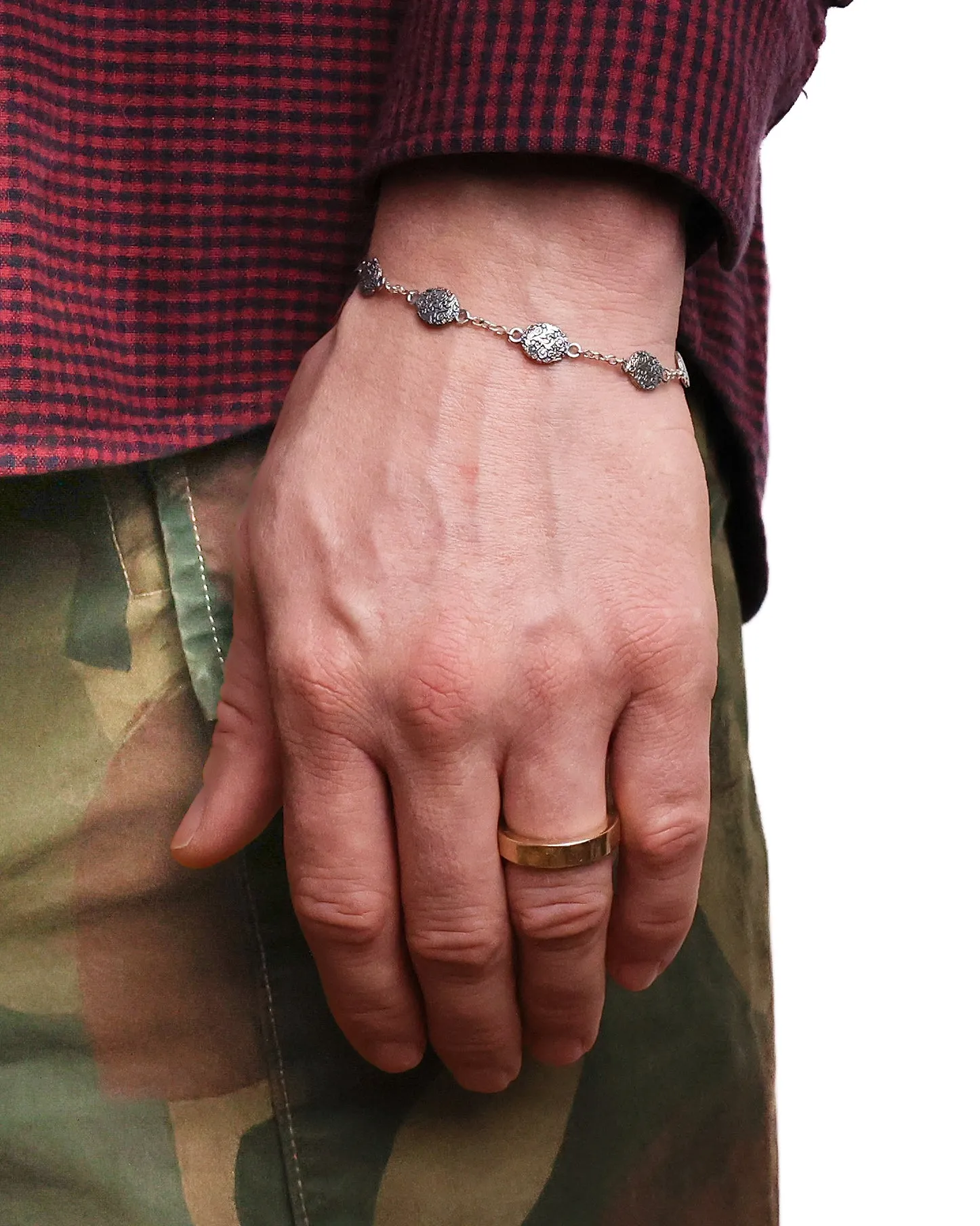 Western Buckle Bracelet (Silver 925) sold by MAPLE product image thumbnail 2