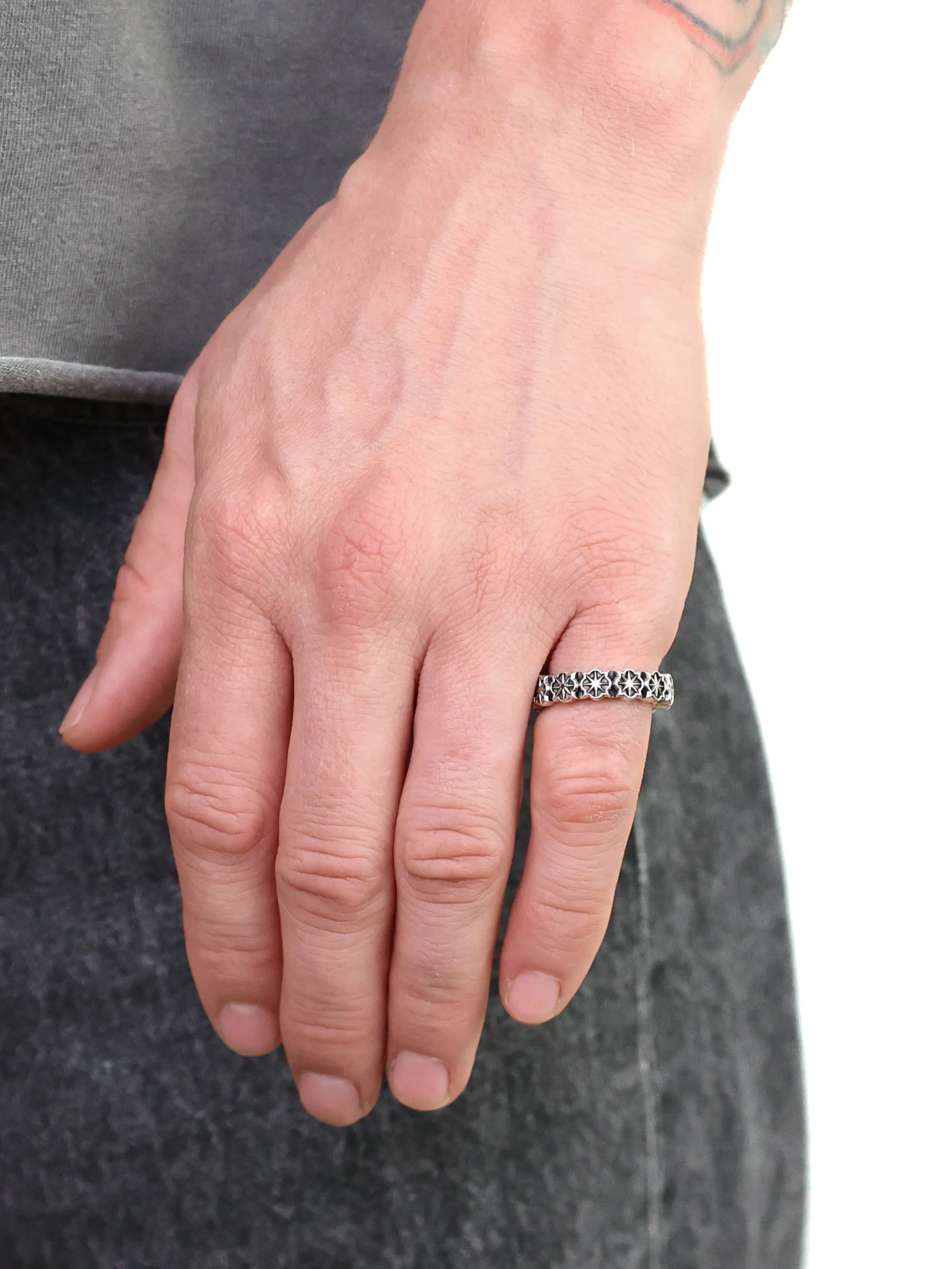 Rose Star Band (Silver 925) sold by MAPLE product image thumbnail 2