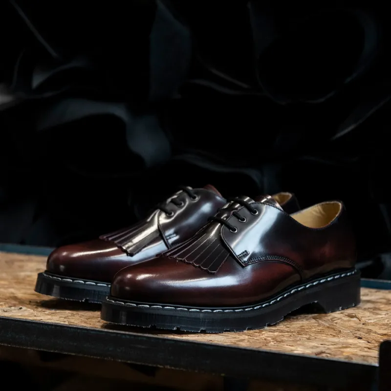 Burgundy Rub-Off Gibson Shoe & Shoe Kiltie sold by Solovair