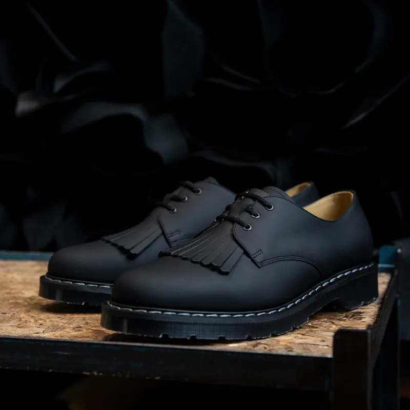 Black Greasy Gibson Shoe & Shoe Kiltie sold by Solovair