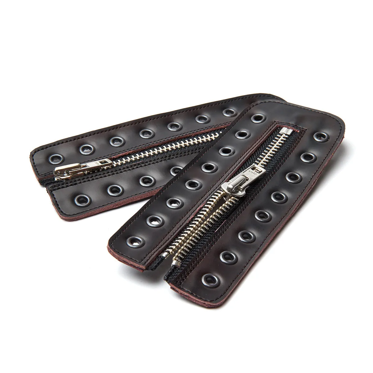 Burgundy Rub-Off 8 Eye Derby Boot & Zip Guard sold by Solovair product image thumbnail 3