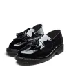 Black Patent Tassel Loafer sold by Solovair