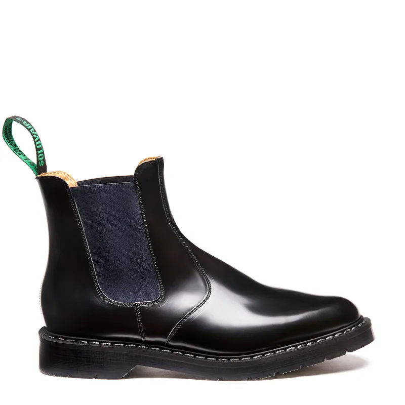 Navy Blue & Black Dealer Boot sold by Solovair