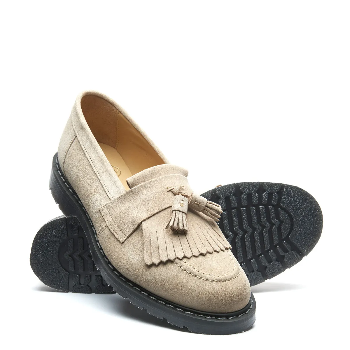 Sand Suede Tassel Loafer sold by Solovair product image thumbnail 2