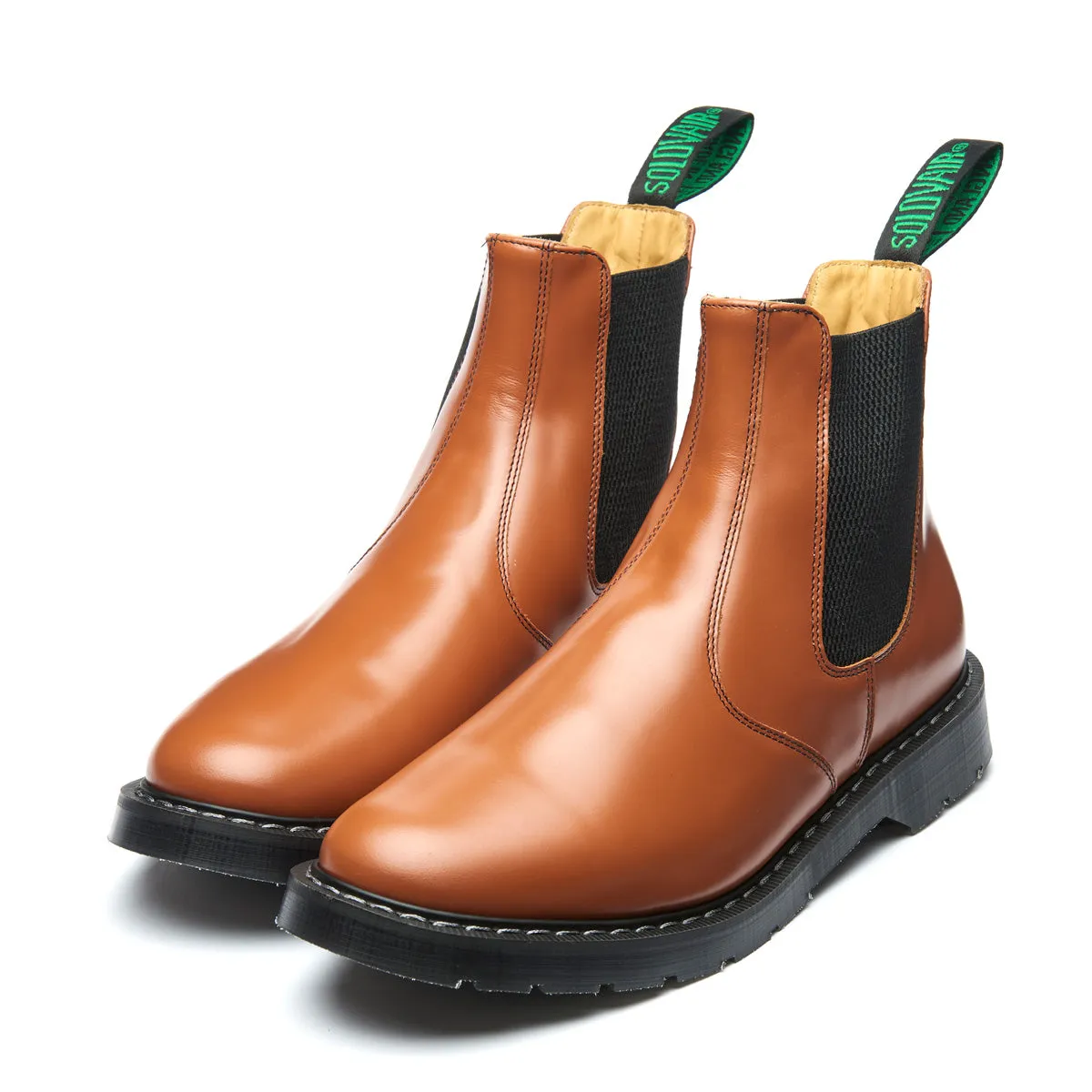 Tan Hi-Shine Dealer Boot sold by Solovair product image thumbnail 3