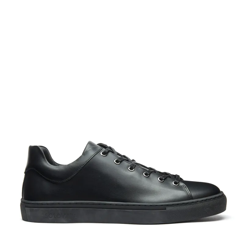 Black Calf Sneaker sold by Solovair