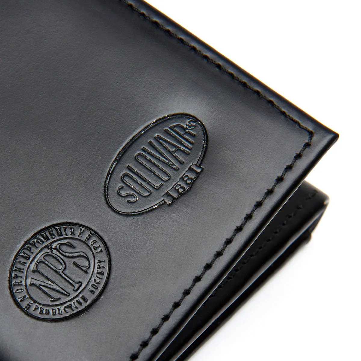 Leather Tri Fold Wallet sold by Solovair product image thumbnail 3