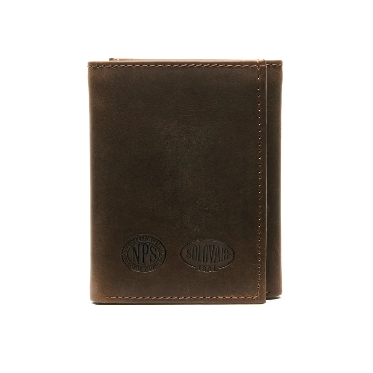 Leather Tri Fold Wallet sold by Solovair product image thumbnail 5