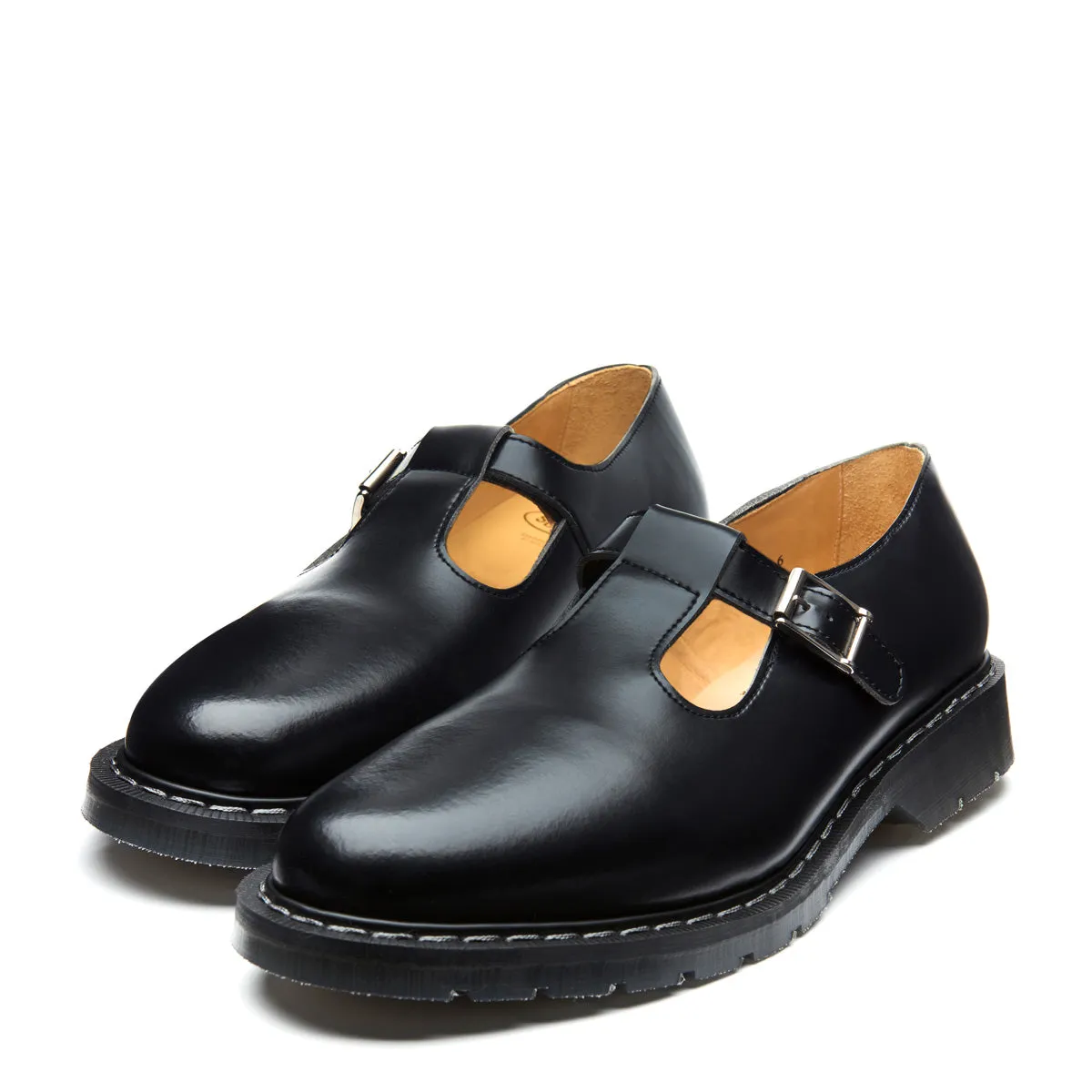 Black Hi-Shine Mary Jane Shoe sold by Solovair product image thumbnail 3