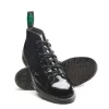 Black Vegan Hi-Shine Monkey Boot sold by Solovair