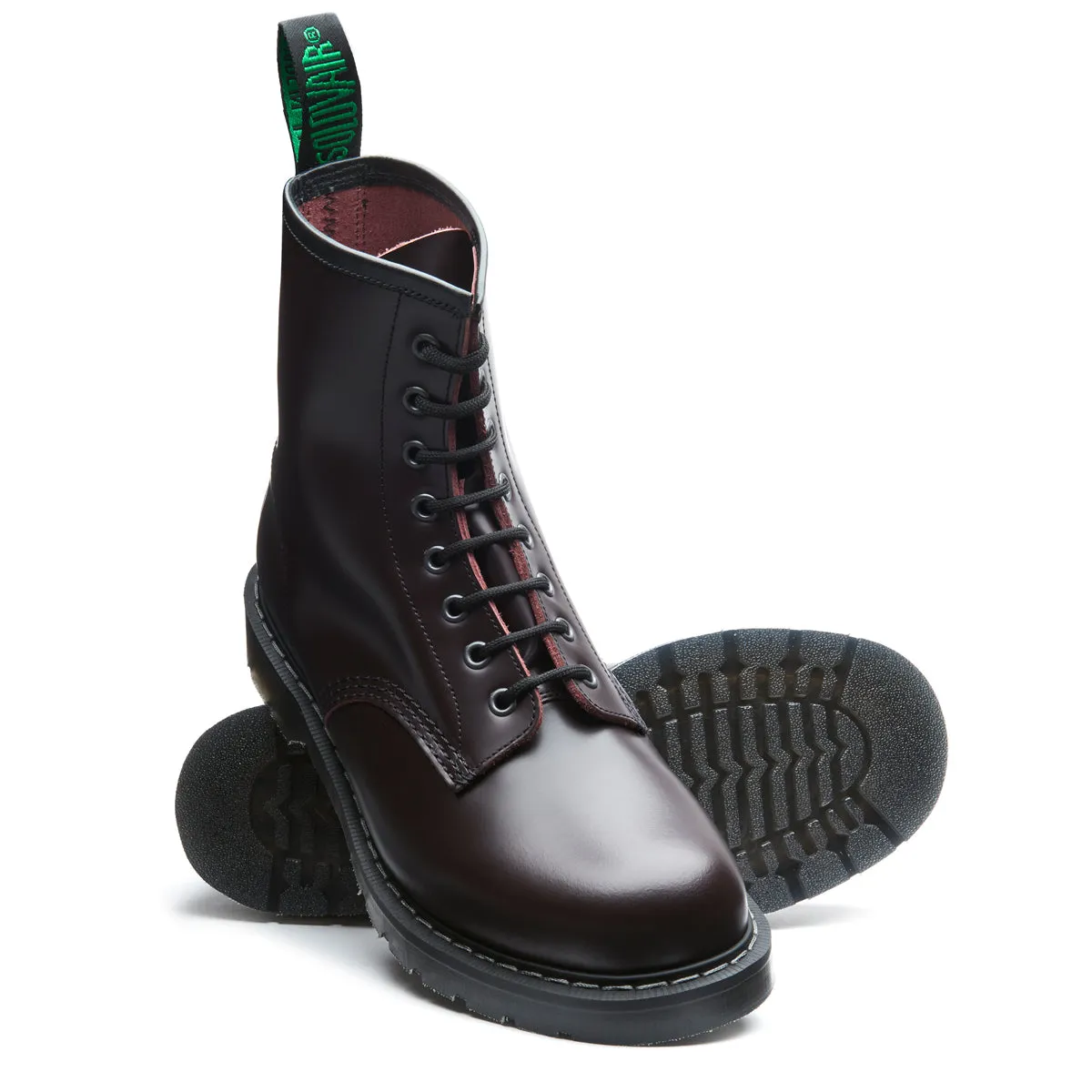 Cordovan 8 Eye Derby Boot sold by Solovair product image thumbnail 2