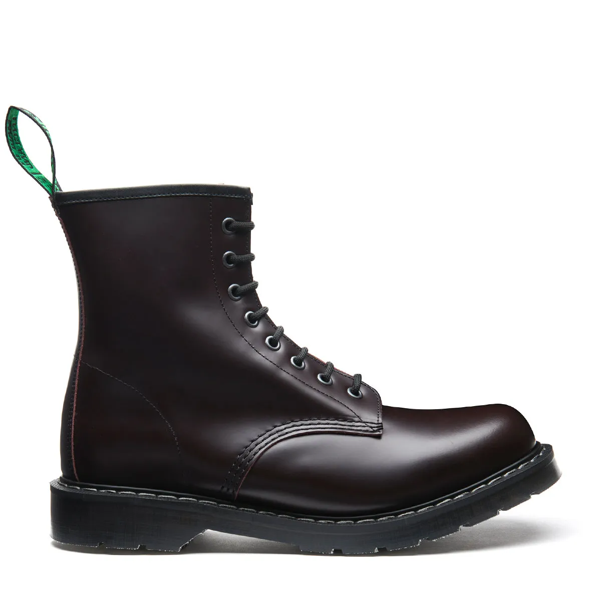 Cordovan 8 Eye Derby Boot sold by Solovair