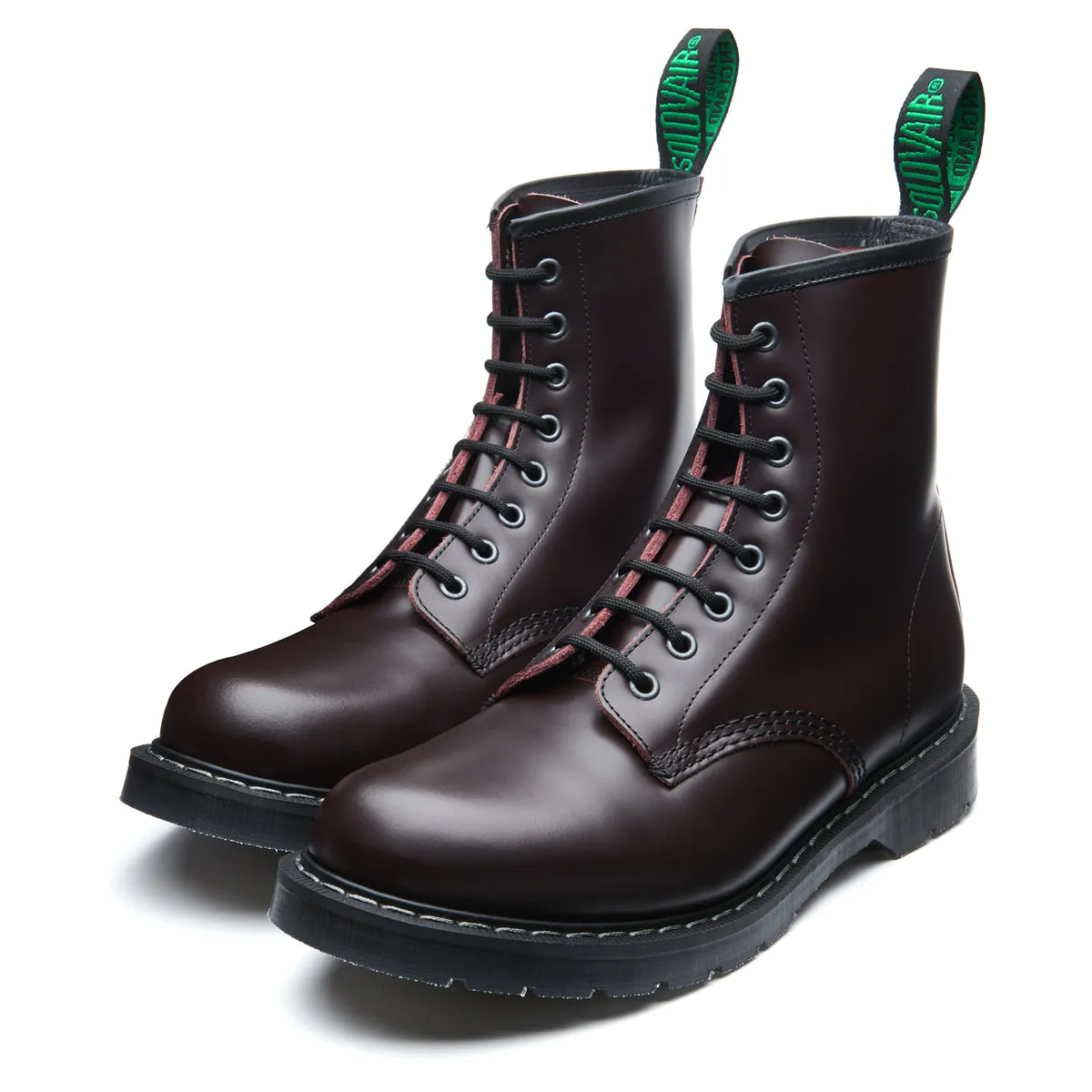 Cordovan 8 Eye Derby Boot sold by Solovair product image thumbnail 3