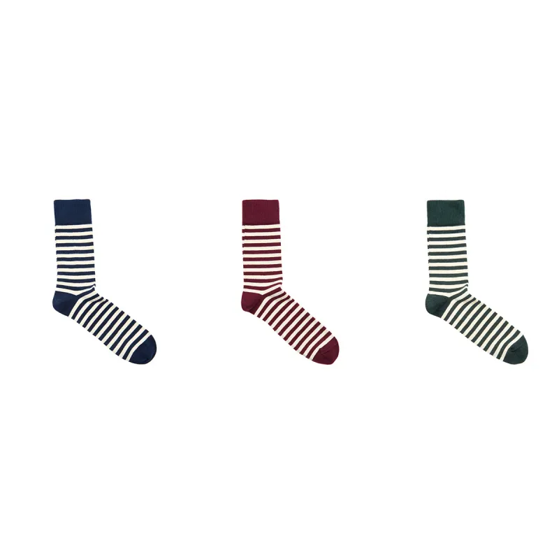 Cotton Striped Socks sold by Solovair