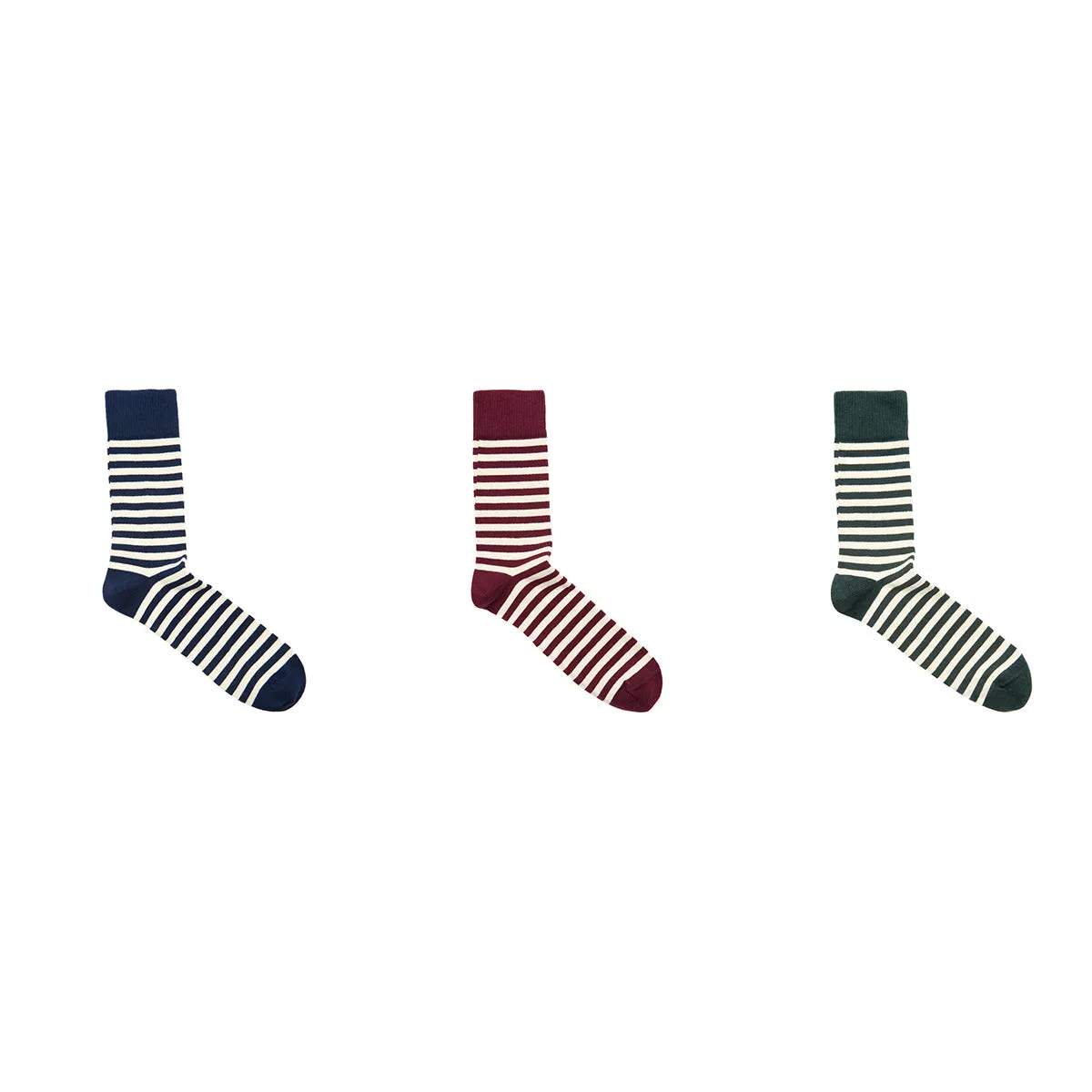 Cotton Striped Socks sold by Solovair