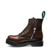 Gaucho Crazy Horse 8 Eye Zipped Platform Derby Boot sold by Solovair