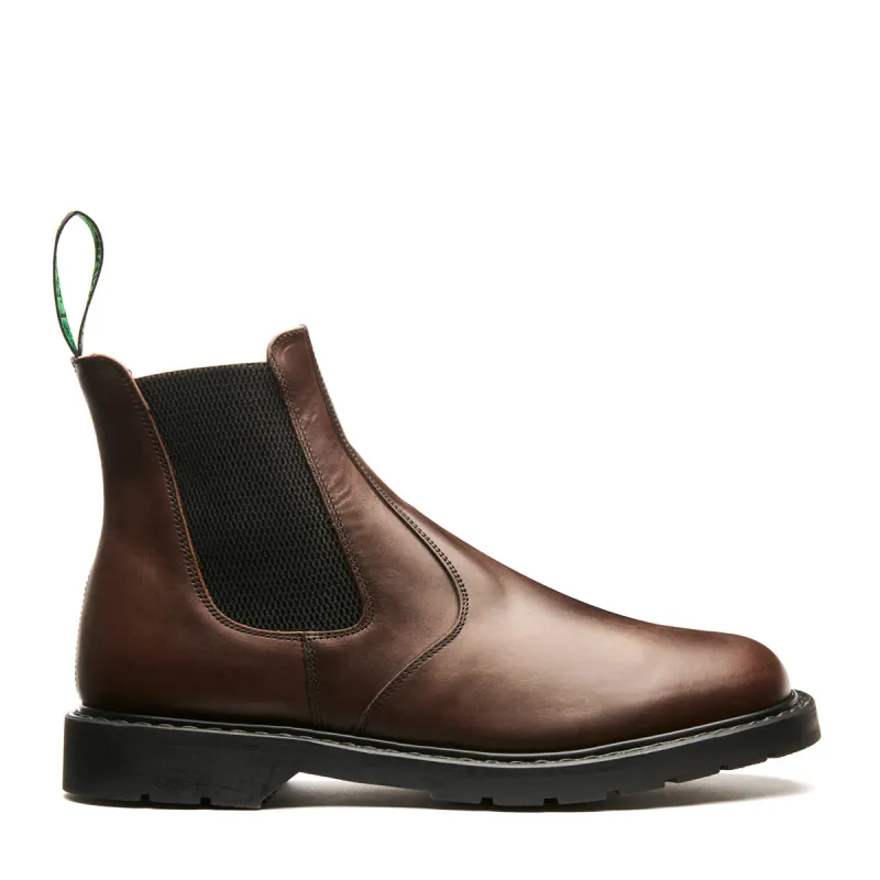 Gaucho Crazy Horse Shearling Lined Dealer Boot sold by Solovair