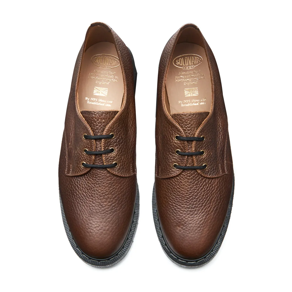 Gaucho Brown Grain Gibson Shoe sold by Solovair product image thumbnail 4