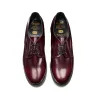 Cherry Red Rub-Off Vegan Gibson Shoe sold by Solovair