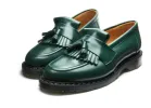 Green Hi-Shine Tassel Loafer sold by Solovair