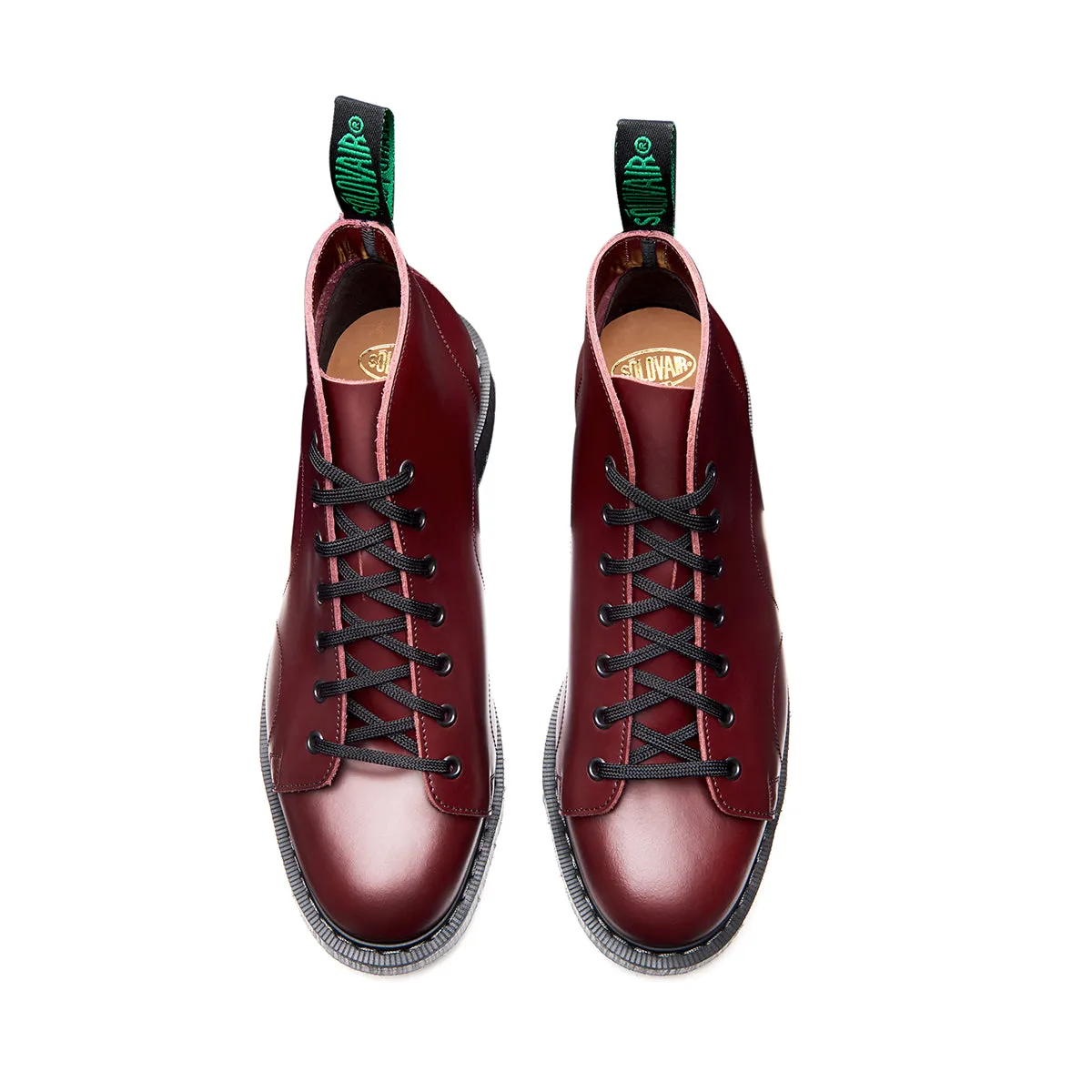 Oxblood Hi-Shine Monkey Boot sold by Solovair product image thumbnail 4