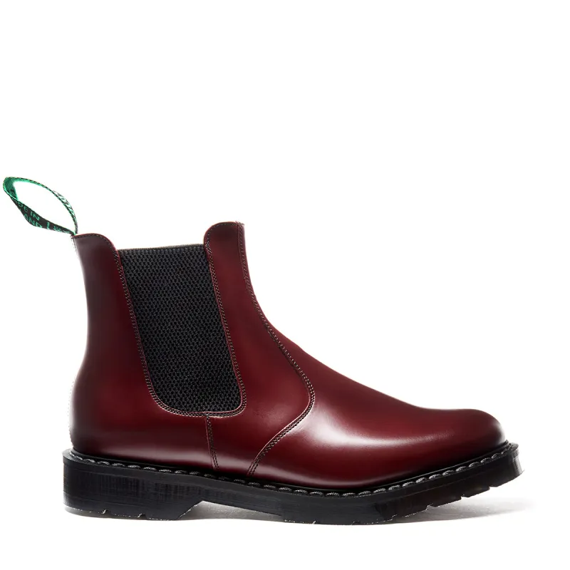 Oxblood Hi-Shine Dealer Boot sold by Solovair
